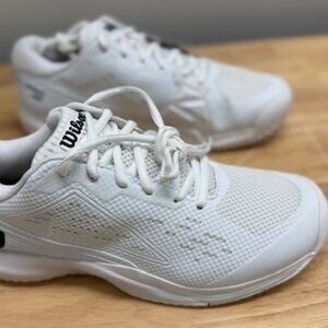 🏷️ Wilson Rush Pro Ace W Women’s Tennis Shoes – Size 10 – White/Black – NWT